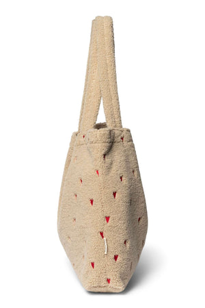 Mom Bag Ecru Teddy Hearts von Studio Noos, 58 × 42 cm