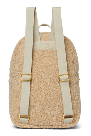 Verstellbare Träger des Ecru Teddy Midi Rucksacks von Studio Noos