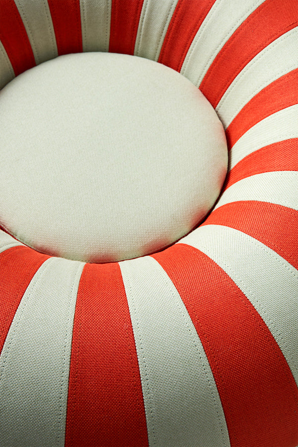 Float Hocker Klein Rot/Mint