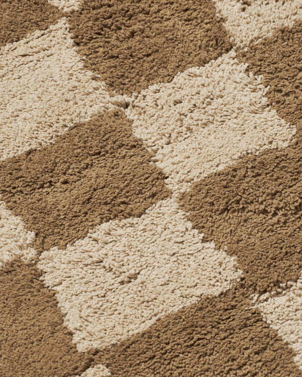 Waschbarer Teppich Mara Tan/Warm Sand