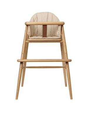 ferm LIVING Muru Hochstuhl-Kissen Sand – weiche Polsterung