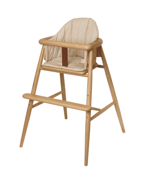 ferm LIVING Muru Hochstuhl-Kissen Sand – Detailansicht