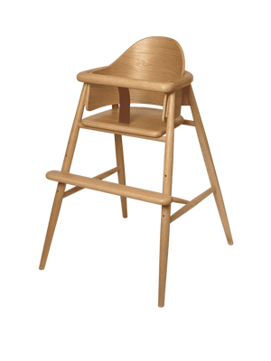 ferm LIVING Muru Hochstuhl Natural Oak – Seitenansicht