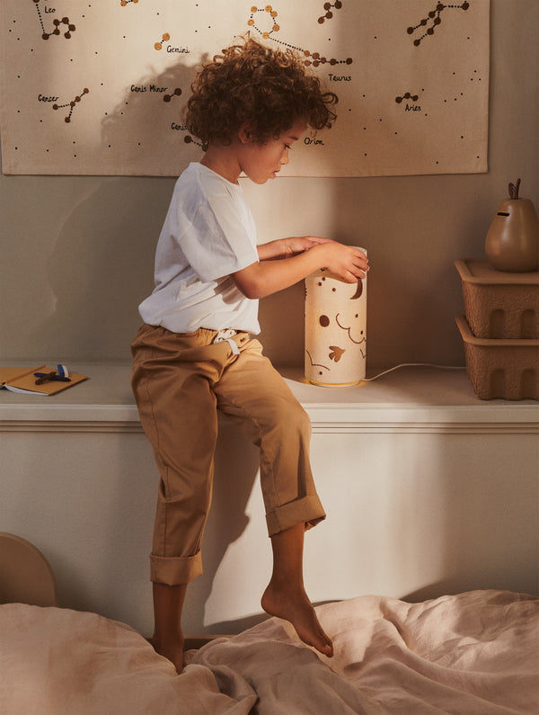 Table Lamp Skye Natural/Bronze
