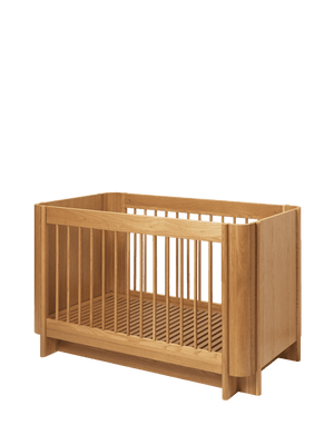ferm LIVING Tilu Babybett Natural Oak für Neugeborene und Kleinkinder