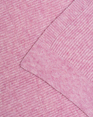 Hvid Babydecke Gaston Cotton Candy, 100 x 140 cm, auf dem Kinderbett