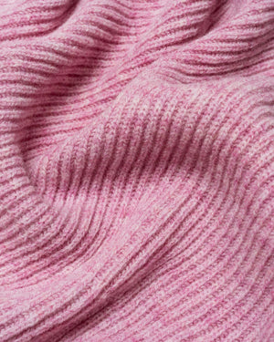 Babydecke Gaston von Hvid in Cotton Candy, Merino-Lammwolle im Detail