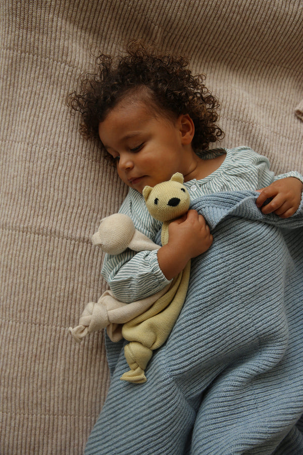 Babydecke Gaston Frost Blue