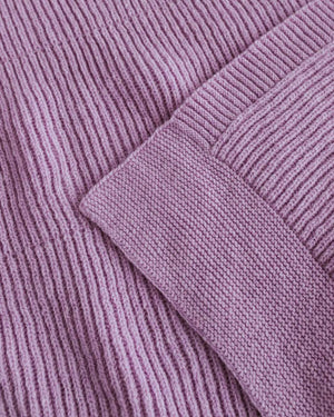 Hvid Babydecke Gaston Lavender gefaltet