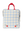Petit sac à dos en tissu écossais bleu ciel