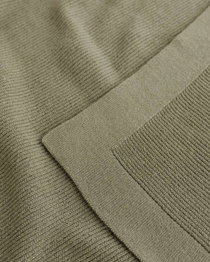 Hvid Merinodecke Gust Artichoke, Randabschluss im Detail