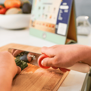 Genius Cut Kindermesser schneidet Wassermelone