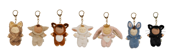 Cozy Bag Charm Lamby Pookie