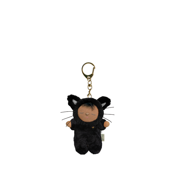 Cozy Bag Charm Cat Nox