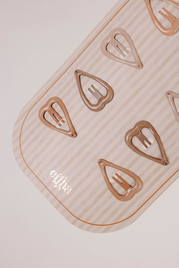 Glitter Sweetheart Haarspangen