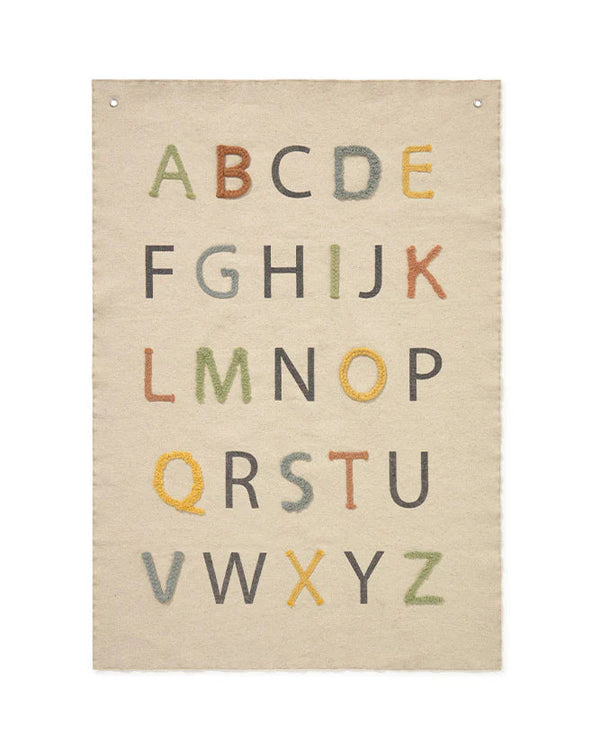 Wandhänger Color ABC