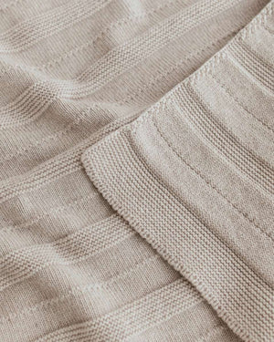 Hvid Merinodecke Holly Pebble, Strickmuster im Detail