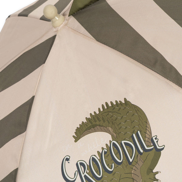 Konges Slojd Crocodile Regenschirm Creme Brulée | Sonnen- & Regenschirme | Beluga Kids