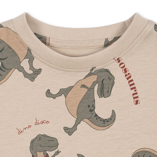 Konges Slojd Lin T-Shirt Dansosaurus | Body | Beluga Kids