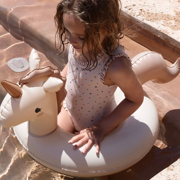 Konges Slojd Schwimmring Unicorn Rose | Schwimmring | Beluga Kids