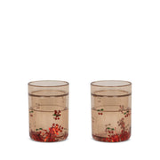 2-Pack Glitzer-Trinkbecher Cherry