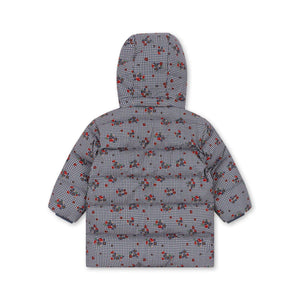 Konges Sløjd Nutti Daunenjacke Blossom Check – seitlich
