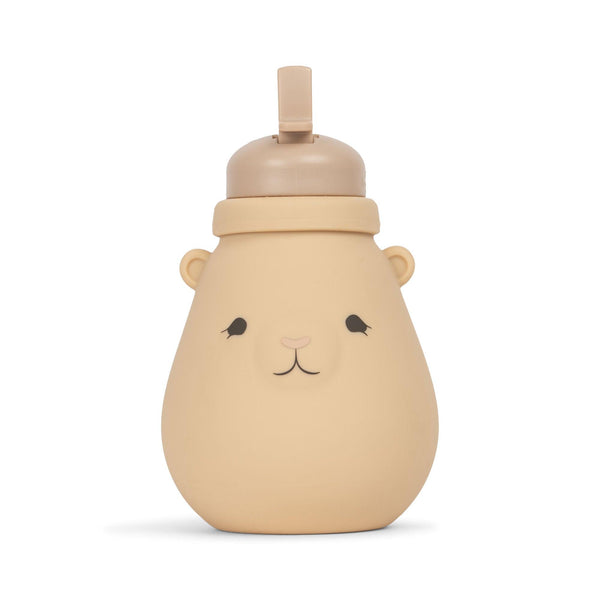 Silicone drinking bottle Teddy Shell