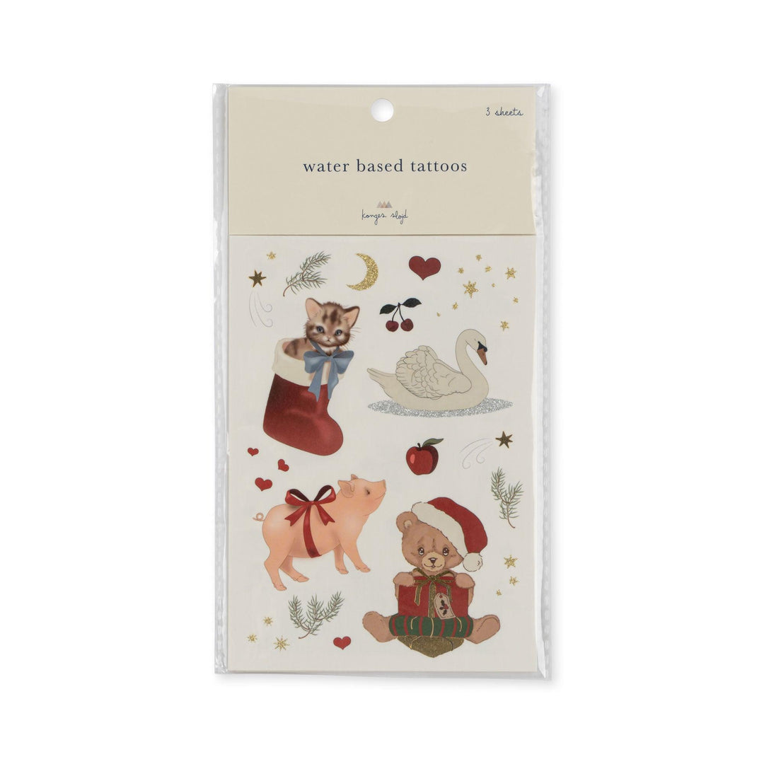 Konges Sløjd Kinder-Tattoos Christmas Multi