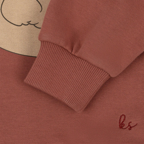 Konges Slojd Lou Sweatshirt Canyon Rose | Shirt | Beluga Kids