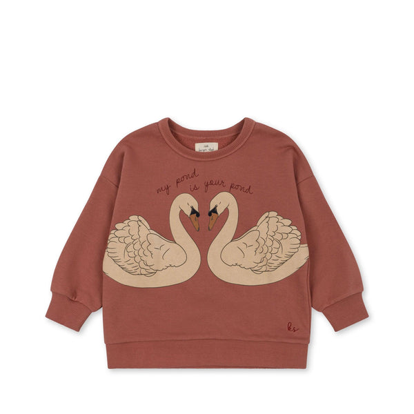 Konges Slojd Lou Sweatshirt Canyon Rose | Shirt | Beluga Kids