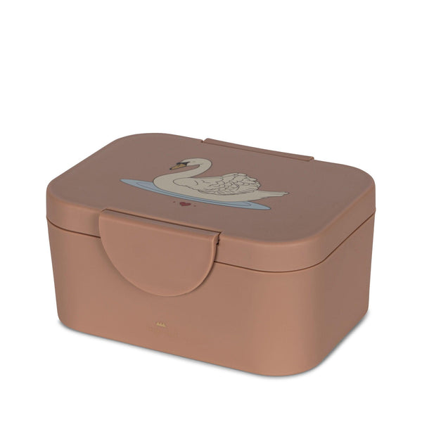 Konges Slojd Lunch-Box Swan | Lunchbox | Beluga Kids