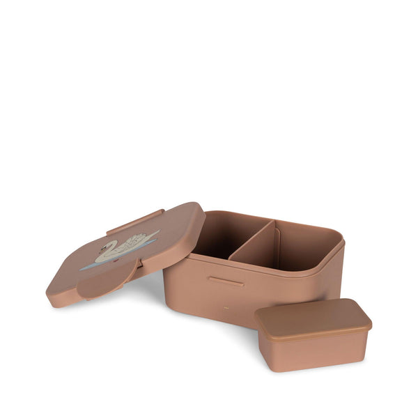 Konges Slojd Lunch-Box Swan | Lunchbox | Beluga Kids