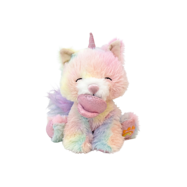 Binky Kittycorns Chat en Peluche Licorne