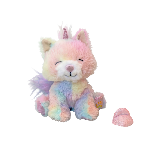 Binky Kittycorns Chat en Peluche Licorne