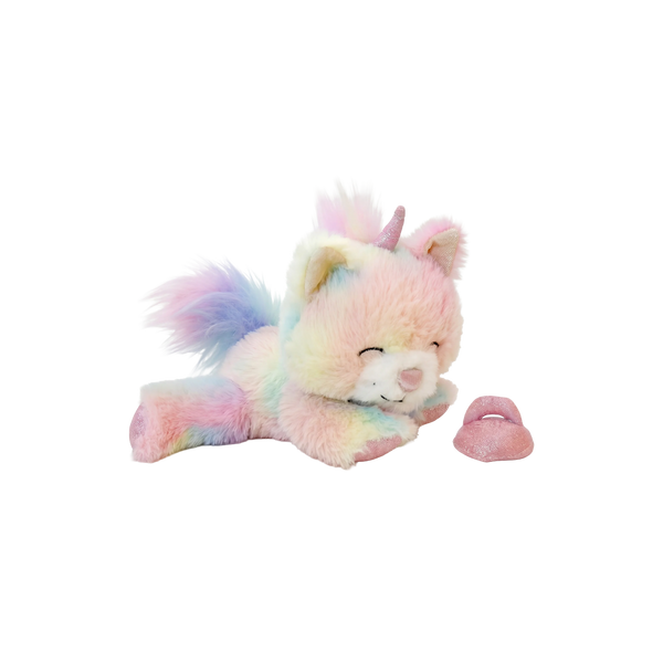 Binky Kittycorns Chat en Peluche Licorne