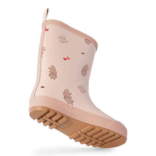 Liewood Mason Thermo-Regenstiefel Wild Child Rosey – Seitenansicht
