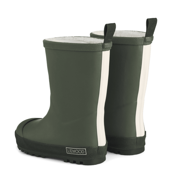 Liewood Mason Thermo-Regenstiefel Hunter Green – Seitenansicht