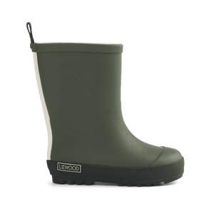 Liewood Mason Thermo-Regenstiefel Hunter Green – Profilsohle Detail