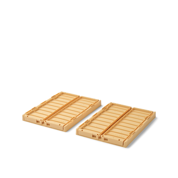 2-Pack Aufbewahrungsbox Weston "S" Lemon Yellow