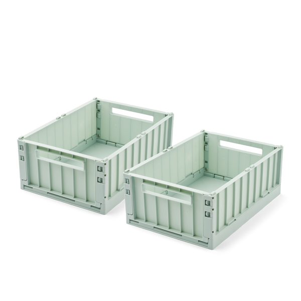 2-Pack Aufbewahrungsbox Weston "M" Light Peppermint