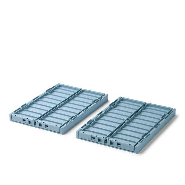 2-Pack Aufbewahrungsbox Weston "M" Beach Blue