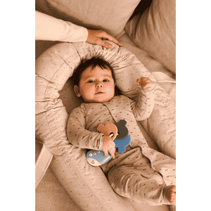 Gro Babynest von Liewood aus Bio-Baumwolle, Ansicht von oben