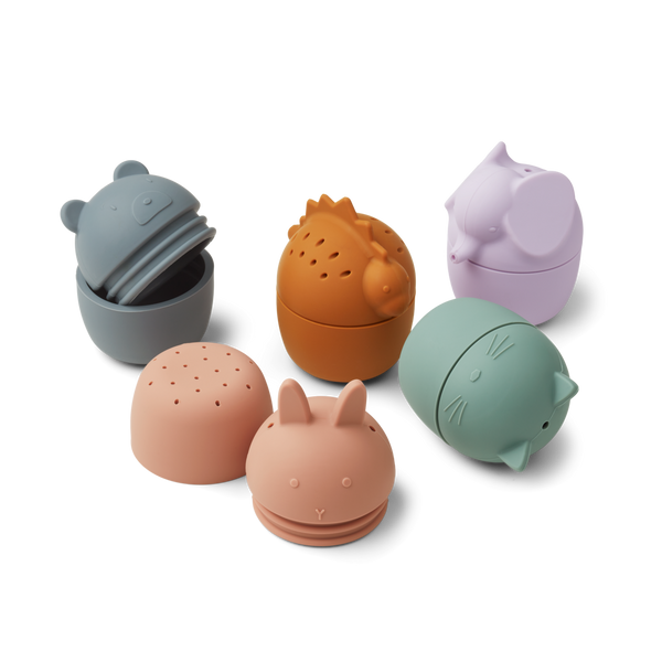 Gaby Lot de 5 jouets de bain multi