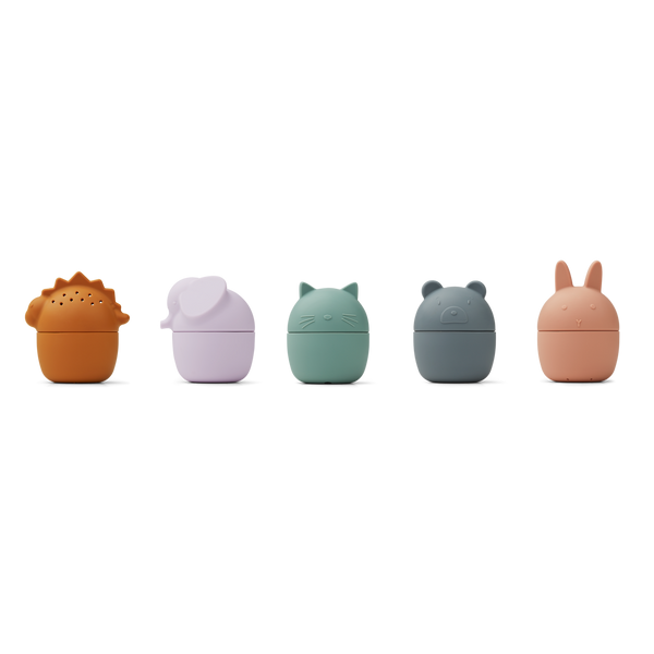 Gaby Lot de 5 jouets de bain multi