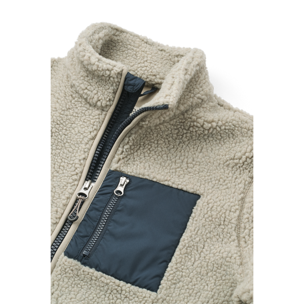 Nelson Erwachsenen Pile Jacke Mist