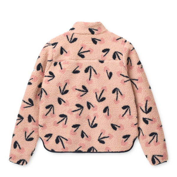 Nelson Erwachsenen Pile Jacke Mega Cherry Heart