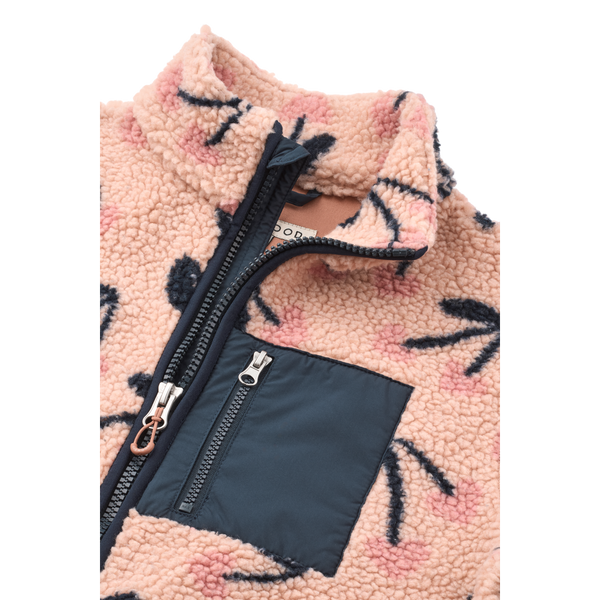 Nelson Erwachsenen Pile Jacke Mega Cherry Heart
