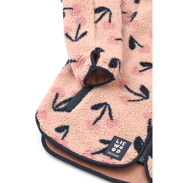 Nelson Erwachsenen Pile Jacke Mega Cherry Heart