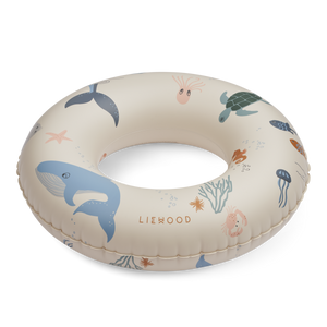 Liewood Baloo Schwimmring Sea Creatures Sandy | Schwimmring | Beluga Kids
