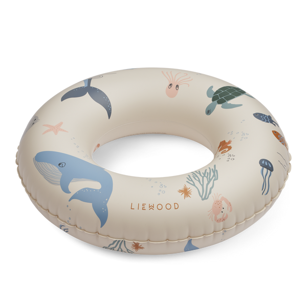 Liewood Baloo Schwimmring Sea Creatures Sandy | Schwimmring | Beluga Kids